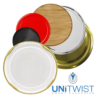 UNiTWIST-purkkien korkit