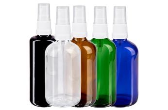 Desinfiointiaineiden pullot