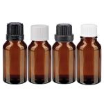 Ruskeat pullot korkilla