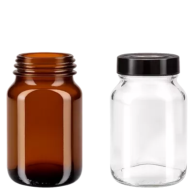 Leveäkaulaiset purkit