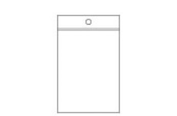 Painonpidikkeellä varustetut pussit, joissa on pyöreä reikä