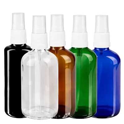 Desinfiointiaineiden pullot