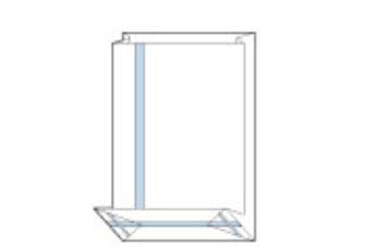 Lattapohjaiset pussit, tiiviillä saumoilla