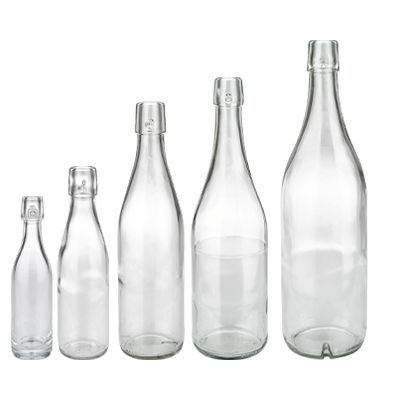 Korkittomat pullot, jossa on pidike