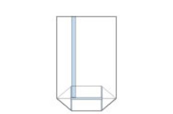 Ristikkopohjaiset pussit, tiiviillä saumoilla