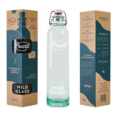 Lasinen kiinnityspullo/kiinnityspullo