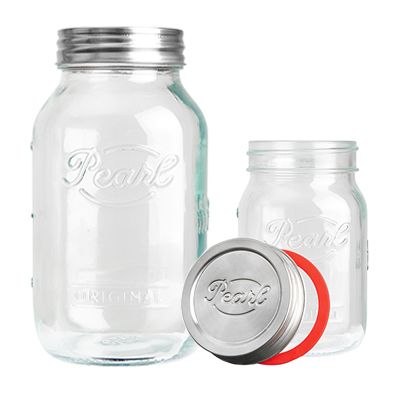 Säilytyspurkki kierrekorkilla